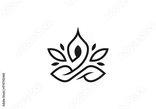body care health illustration vector logo