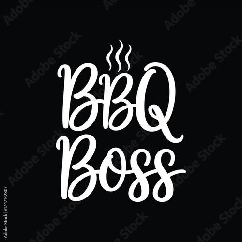BBQ BOSS. Vector EPS