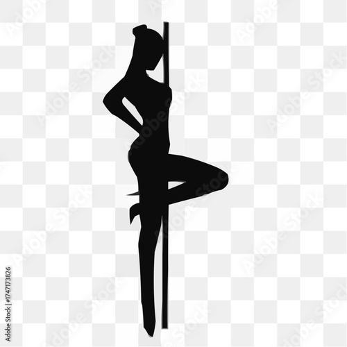 silhouette of a girl