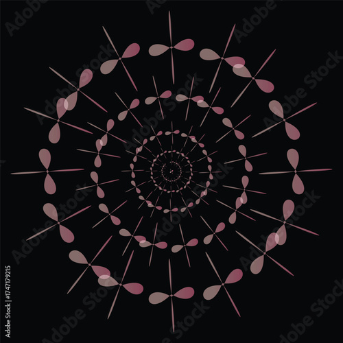 vector illustration of a abstract background