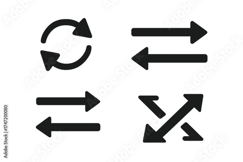 Sleeping bed icon vector illustration with transparent background. Simple black bed symbol, ordered set of bedroom furniture icons for home, hotel, sleep, rest, and comfort.