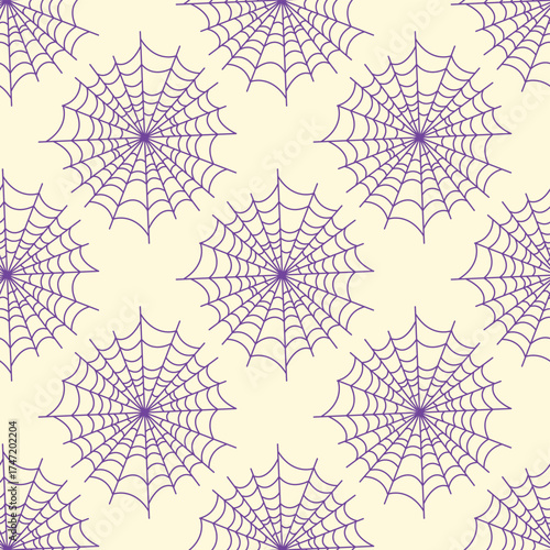 Magic seamless pattern with constellations, sun, moon, magic eyes, clouds and stars. Mystical esoteric background for design