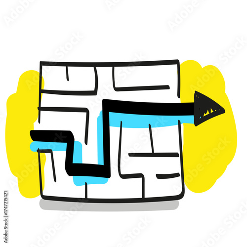 Icon, Symbol Konzept