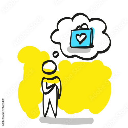 Icon, Symbol Wunsch