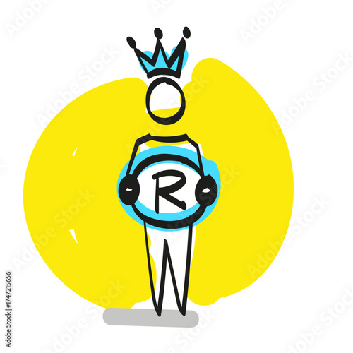 Icon, Symbol Marketing Officer