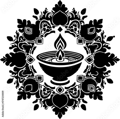 Beautiful Traditional Rangoli Art Designs for Festivals and Home Decoration