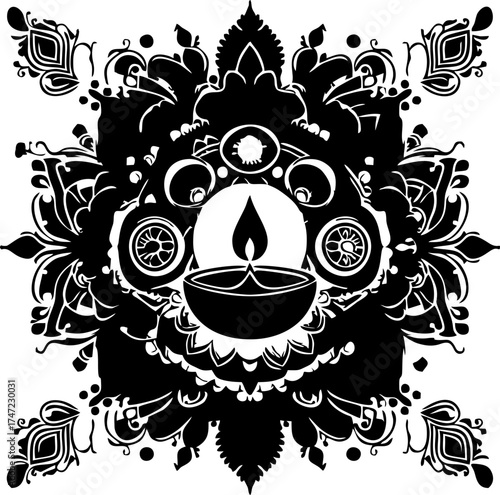 Beautiful Traditional Rangoli Art Designs for Festivals and Home Decoration