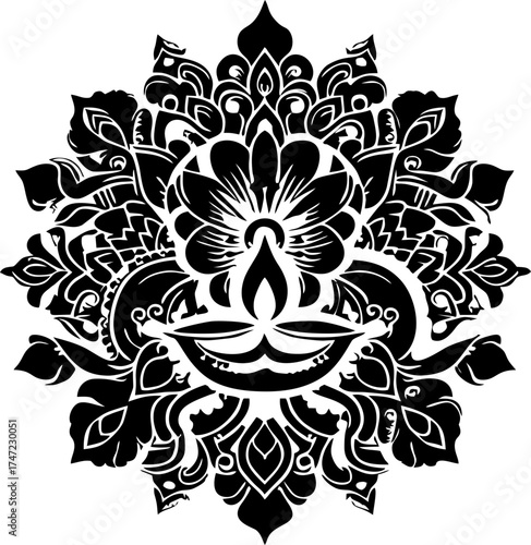 Beautiful Traditional Rangoli Art Designs for Festivals and Home Decoration