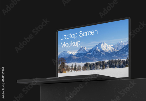 Laptop Screen Mockup