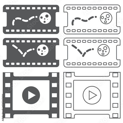 Line style icons of stream alerts and effects: “follower” popup icon, donation alert bell, hype train badge, bits cheer symbol, animated transition tag, sound effect icon, screen flash for reaction,