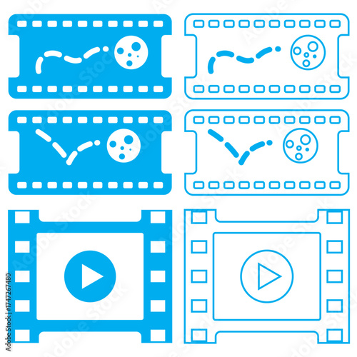 Line style icons of stream alerts and effects: “follower” popup icon, donation alert bell, hype train badge, bits cheer symbol, animated transition tag, sound effect icon, screen flash for reaction,