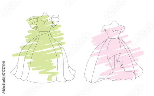 Dreamy Pastel Figure Sketch, Soft Abstract Human Figures, Minimal Pastel Character Art