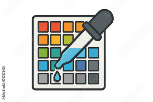 Vector rook chess icon with transparent background. Chess piece illustration in ordered set. Classic strategic game symbol and board game vector design for gaming and education.