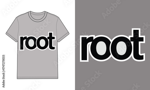 Gray t shirt with text graphic gray backgrounds clothing apparel 1