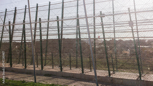 The Melilla fence is a physical barrier located on the border of the Spanish city of Melilla with Morocco, in North Africa and in Spanish territory. Its purpose is to hinder or prevent the entry 