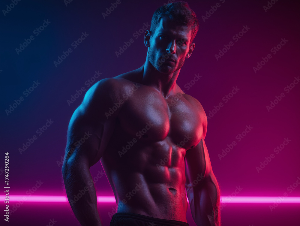 Obraz premium Perfect Male Model for Advertising Campaigns