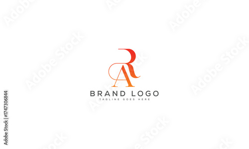 letter RA logo design vector template design for brand.