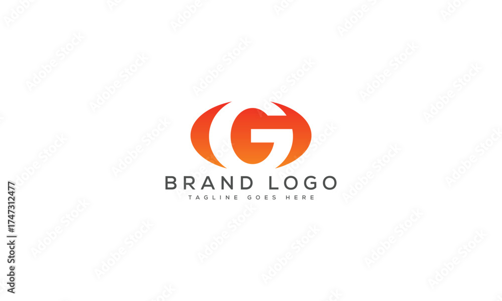 Fototapeta premium letter G logo design vector template design for brand.