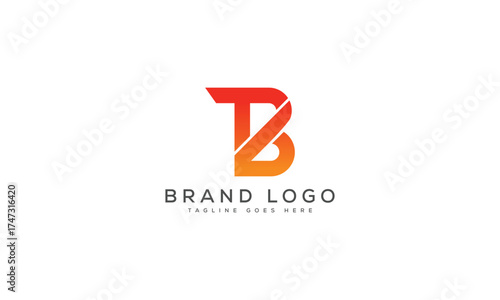 Free Download letter TB logo design vector template design for brand. - GFXLoad