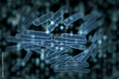 Microscopic view of bifidob...