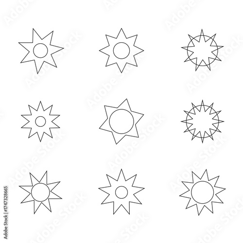Black Line Mandala Set XVI – Unique Geometric Vector Collection on Transparent Background | EPS 10

📝 Description:

A stunning and highly unique collection of nine black line mandalas designed with g