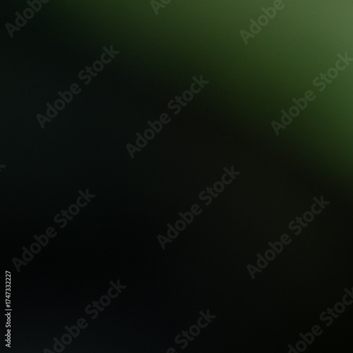 Black to Green Gradient Background — Abstract Diagonal Blur with Cool Tones