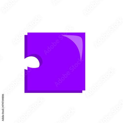 Purple Puzzle Piece