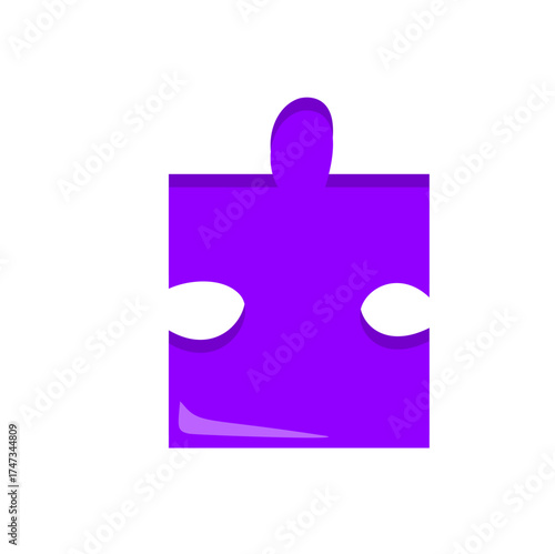 Purple Puzzle Piece