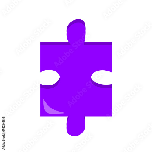 Purple Puzzle Piece
