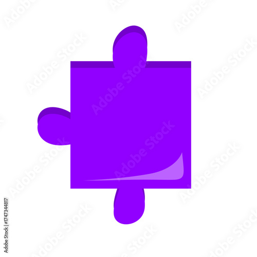 Purple Puzzle Piece