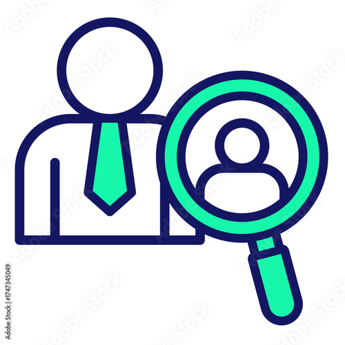 Candidate Review  Icon Element For Design