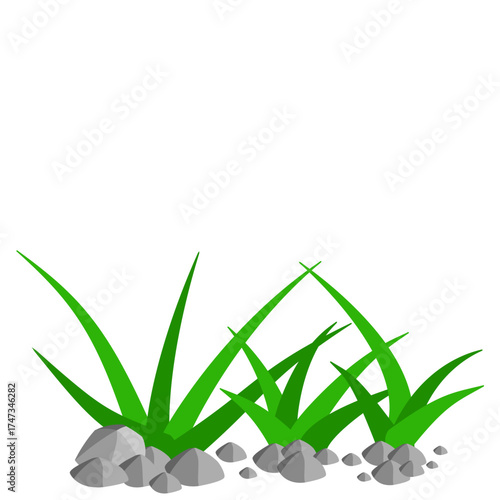 Grass and Rock Graphics