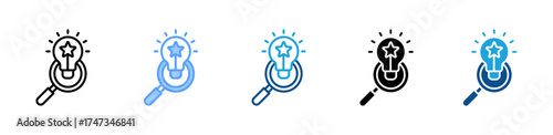 Exploring Ideas icon sheet multiple style collection