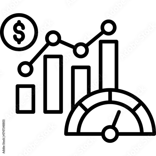 Growth Chart Icon