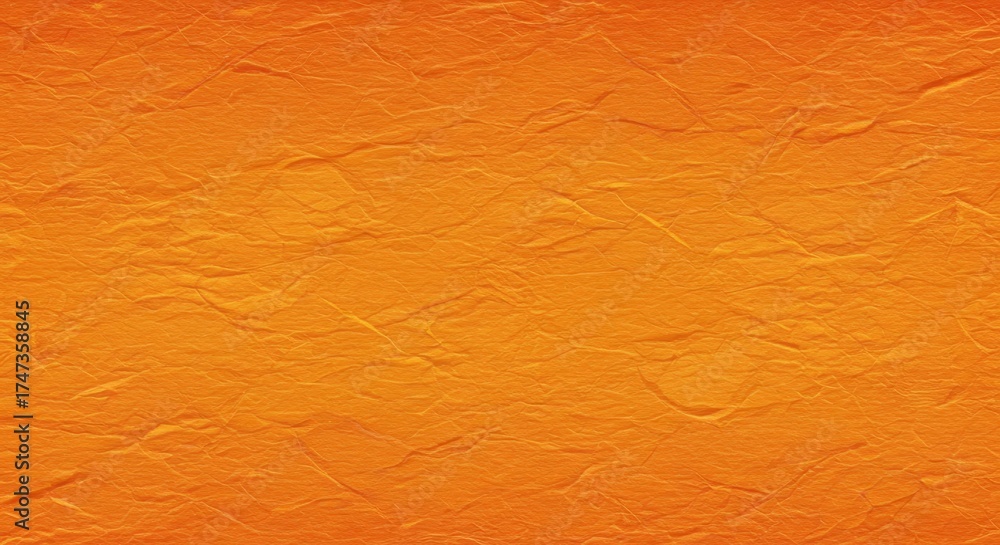 Fototapeta premium Golden and Orange Washi Paper Texture Background, Traditional Japanese Decorative Design, High Resolution