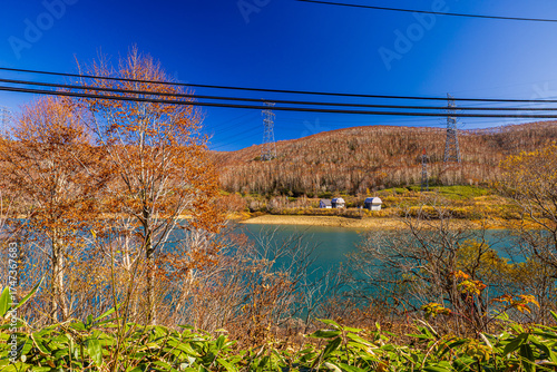 Autumn scenery in Naeba, Niigata Prefecture