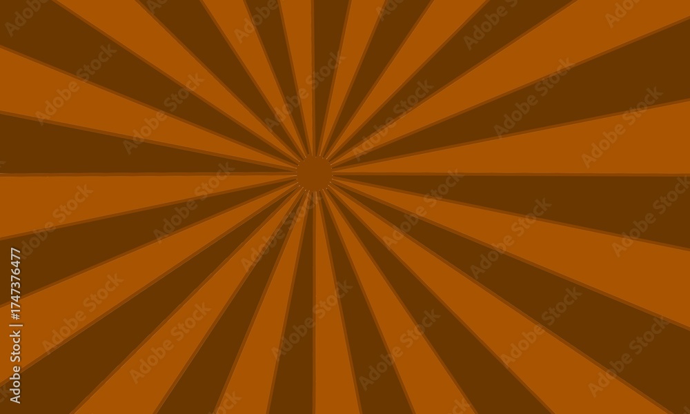 Obraz premium The sunburst pattern background consists of lines radiating from a central point. An abstract pattern for design, decoration, and art purposes.