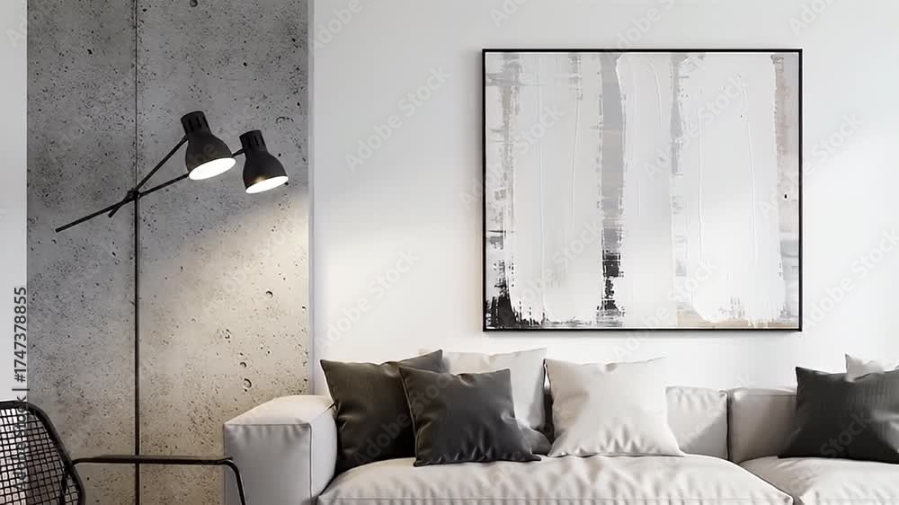 custom made wallpaper toronto digitalModern Living Room Interior with Minimalist Design