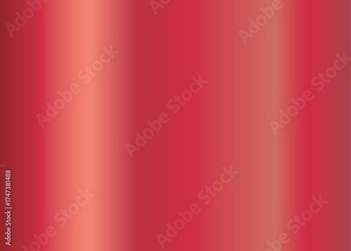Vibrant Red Pink Vertical Gradient Background Vector Illustration