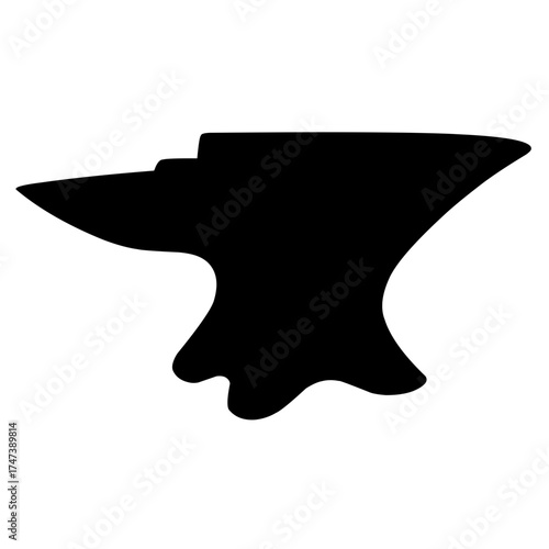 Anvil shadow silhouette