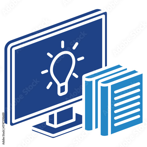 Insight Mini Illustration Isometric Icon. Use For Modern Concept, Print, Ui, Ux Kit, Web And App Development. Vector Related To Market, Business, Finace