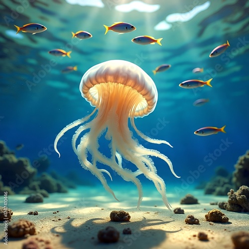 Ethereal Amber Bloom and its Fusilier Escort.