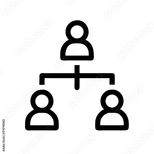 Hierarchical structure, representing team management