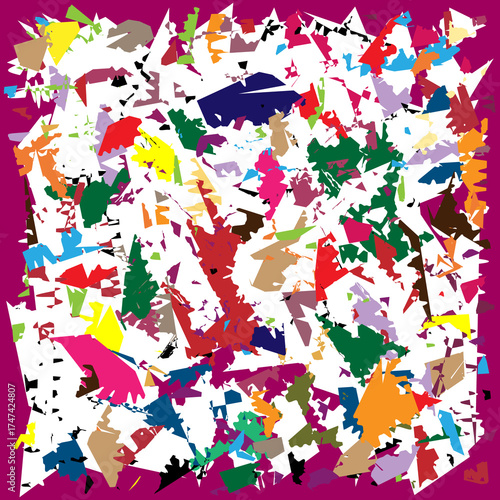abstract background with paper