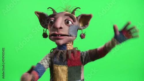 Monkey and Owl Puppet Duo