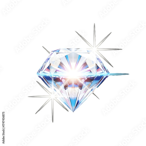 Dynamic Starburst Design, Graphic Element, Abstract Art, Digital Illustration, Colorful Environment, Creative Viewpoint, Visual Concept