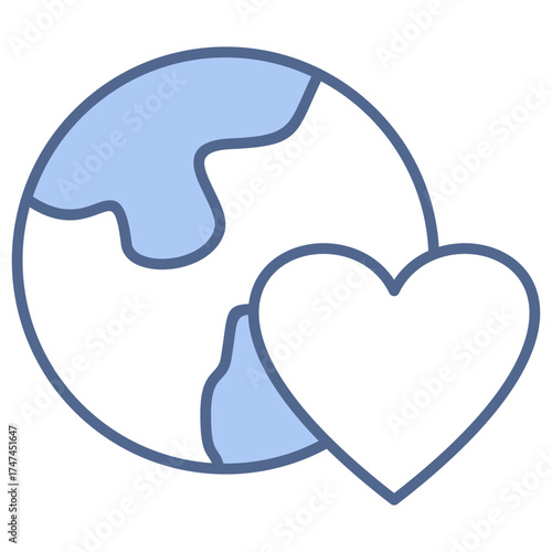 Environmental Care Blue Icon