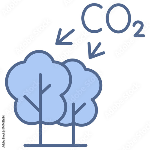 Comservation Blue Icon