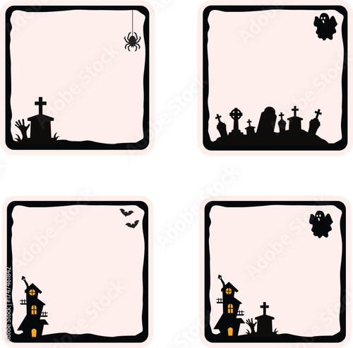 Halloween Text Box Frame 