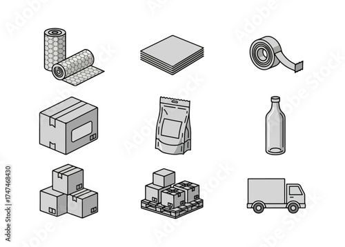 Packaging supplies and transportation